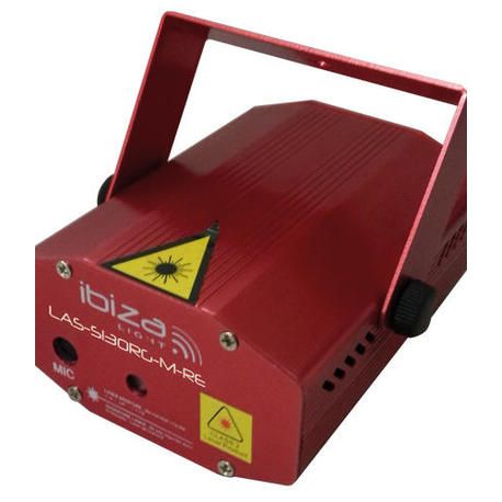 LASER VERDE Y ROJO IBIZA LIGHT LAS-S130RG-M-RE