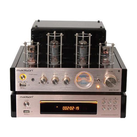 MADISON MAD-TA10BT AMPLIFICADOR HI-FI A VALVULAS 2x25W-RMS
