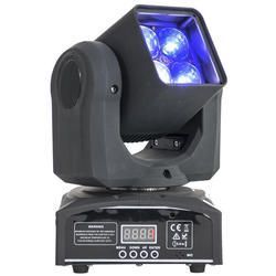 IBIZA LIGHT LMH410Z CABEZA MOVIL MINI BEAM DE LED RGBW CON ZOOM 10-60º