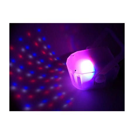 IBIZA LIGHT DERBY-MINI-CLEAR EFECTO LED