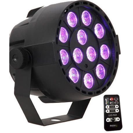 IBIZA LIGHT PAR-MINI-RGB3 FOCO LED 12x3W RGB