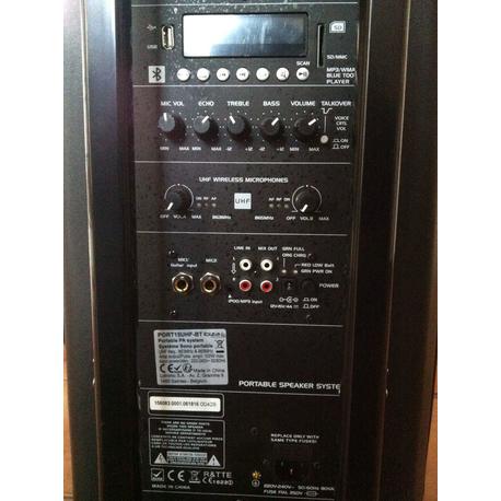 IBIZA SOUND PORT15UHF-BT ALTAVOZ PORTATIL A BATERIAS USB/VOX/BLUETOOTH/2xUHF MICS IBIZA SOUND PORT15UHF-BT ALTAVOZ PORTATIL A BATERIAS USB/VOX/BLUETOOTH/2xUHF MICS