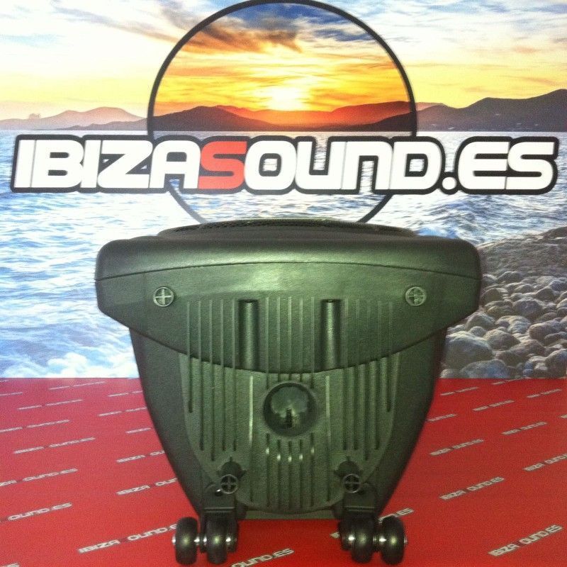 Ibiza PORT15UHF-BT 15 Inch 800W MAX Portable Speaker with Bluetooth, USB,  SD, TWS, 2 UHF Microphones, Remote Control, Protective Cover, 6-8h Autonomy