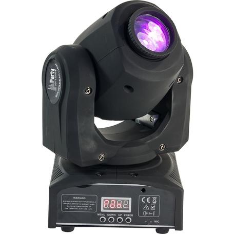 PARTY PARTY-SPOT7 CABEZA MOVIL DMX DE LED BLANCO 10W