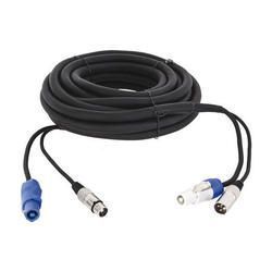 AFX COMBO-XLR-POWERCON10 CABLE POWERCON + DMX 10m