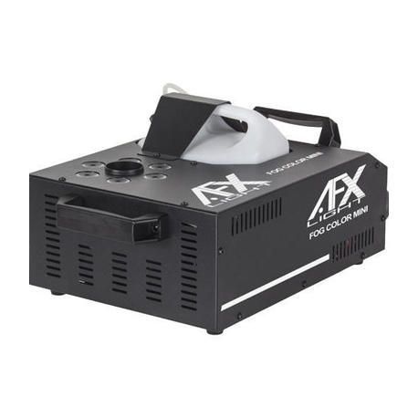 AFX FOG-COLOR-MINI MAQUINA HUMO 900W CON 6x3W LED RGB