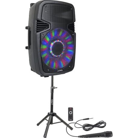 PARTY PARTY-15PACK ALTAVOZ AUTOAMPLIFICADO 15" USB/SD/FM/BT/MIC 800W