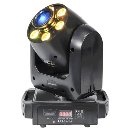 CABEZA MOVIL SPOT/WASH LED IBIZA LIGHT 6x12W RGBWA-UV 2-EN-1