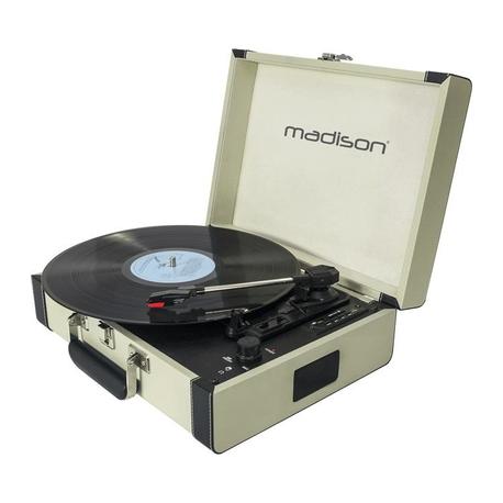 TOCADISCOS MADISON MAD-RETROCASE-CR USB/SD/BT/RECORD TOCADISCOS MADISON MAD-RETROCASE-CR USB/SD/BT/RECORD