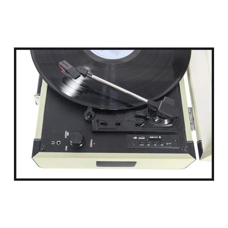 TOCADISCOS MADISON MAD-RETROCASE-CR USB/SD/BT/RECORD TOCADISCOS MADISON MAD-RETROCASE-CR USB/SD/BT/RECORD