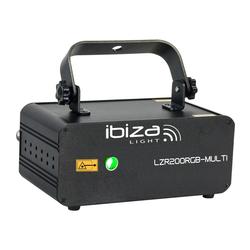 IBIZA LIGHT LZR200RGB-MULTI LASER RGB DMX 200mW