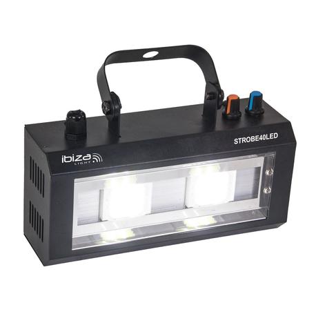 IBIZA LIGHT STROBE40LED FLASH LED 2x20W