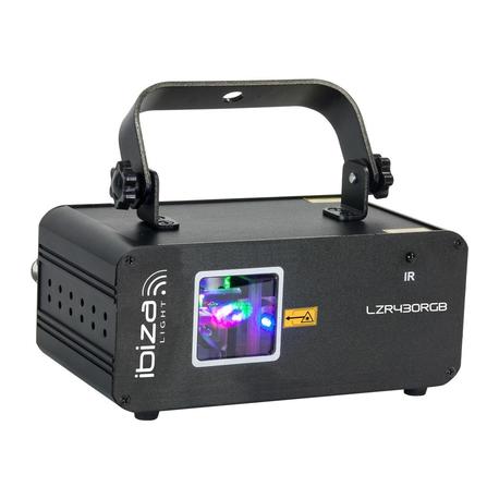 IBIZA LIGHT LZR430RGB LASER ROJO-VERDE-AZUL 430mW
