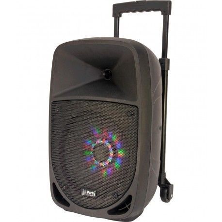 PARTY PARTY-8LED ALTAVOZ PORTATIL A BATERIAS 8" 150W-RMS USB/BT/FM/MICRO