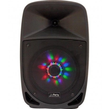 PARTY PARTY-8LED ALTAVOZ PORTATIL A BATERIAS 8" 150W-RMS USB/BT/FM/MICRO