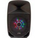 PARTY PARTY-8LED ALTAVOZ PORTATIL A BATERIAS 8" 150W-RMS USB/BT/FM/MICRO