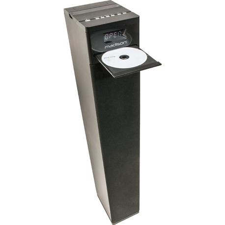 MADISON MAD-CENTER130CD-BK ALTAVOZ HI-FI ACTIVO CD/BLUETOOTH/USB/SD/FM/POWER BANK