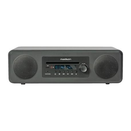 MADISON MAD-MELODY-BK ALTAVOZ HI-FI ACTIVO BLUETOOTH/FM/CD/USB
