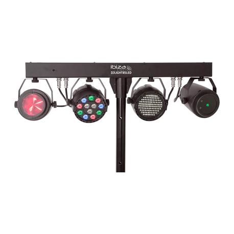 IBIZA LIGHT DJLIGHT85LED CONJUNTO DE ILUMINACION