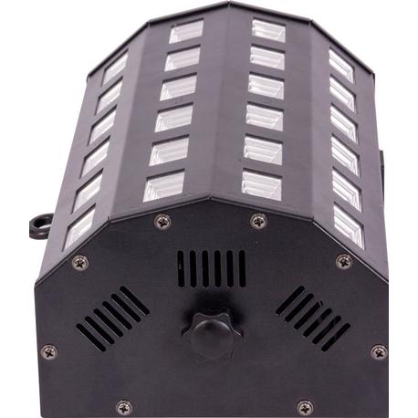 IBIZA LIGHT LED-STUV24 DMX-CONTROLLED PROJECTOR LUZ NEGRA IBIZA LIGHT LED-STUV24 DMX-CONTROLLED PROJECTOR LUZ NEGRA