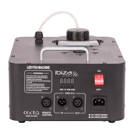 IBIZA LIGHT FOG900-RGB MAQUINA DE HUMO VERTICAL DMX 900W