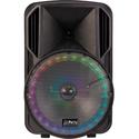 PARTY PARTY-15RGB ALTAVOZ PORTATIL A BATERIAS 15" USB/BLUETOOTH/FM/MICRO VHF/MANDO