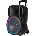 PARTY PARTY-15RGB ALTAVOZ PORTATIL A BATERIAS 15" USB/BLUETOOTH/FM/MICRO VHF/MANDO