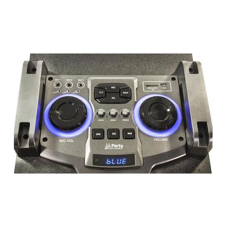 PARTY PARTY-BOX412 EQUIPO DE SONIDO USB/SD/FM/BT/MANDO 2x12" 1200W