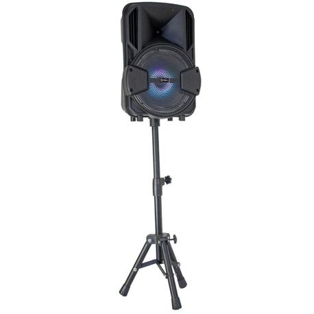 PARTY PARTY-MOBILE8-SET ALTAVOZ PORTATIL A BATERIAS 8" LED/SOPORTE/MICRO" PARTY PARTY-MOBILE8-SET ALTAVOZ PORTATIL A BATERIAS 8" LED/SOPORTE/MICRO"