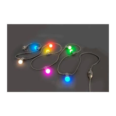 IBIZA LIGHT LEDSTRING-COLOR GUIRNALDA LUMINOSA 20-LED COLOR IP44 10m