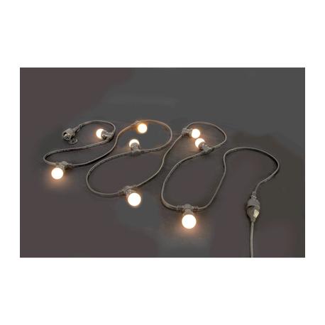 IBIZA LIGHT LEDSTRING-WH GUIRNALDA LED 20xLED BLANCO CALIDO IP44 10m
