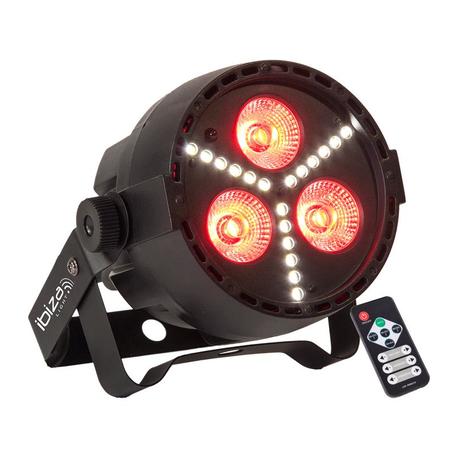 IBIZA LIGHT PAR-MINI-STR FOCO LED RGBW Y FLASH