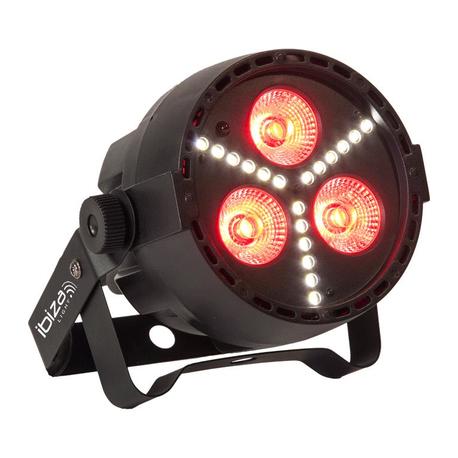 IBIZA LIGHT PAR-MINI-STR FOCO LED RGBW Y FLASH