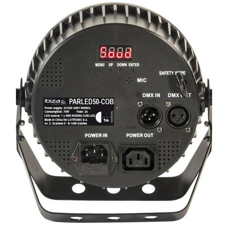IBIZA LIGHT PARLED50-COB PROYECTOR LED COB RGBWA BEAM 50W