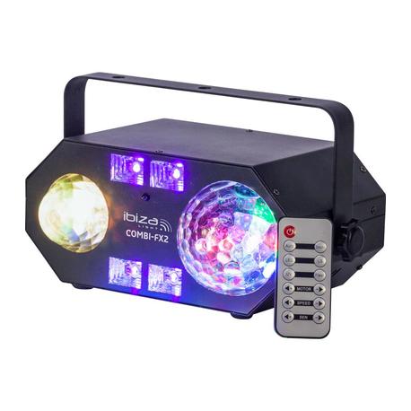 IBIZA LIGHT COMBI-FX2 EFECTO LED ASTRO/AGUA/UV/STROBO