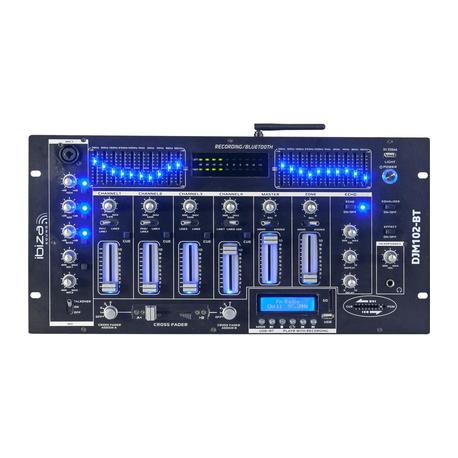 IBIZA SOUND DJM102-BT MESA DE MEZCLAS BLUETOOTH
