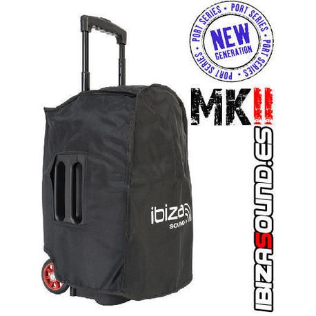 IBIZA SOUND PORT15UHF-MKII ALTAVOZ PORTATIL A BATERIAS USB/SD/BLUETOOTH/FM/2xUHF MICS
