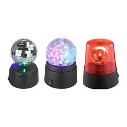 PARTY KIDZ-PARTY CONJUNTO DE 3 MINI EFECTOS DE LUZ A LED