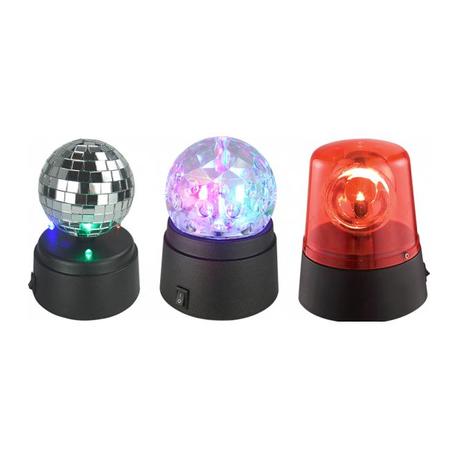 PARTY KIDZ-PARTY CONJUNTO DE 3 MINI EFECTOS DE LUZ A LED