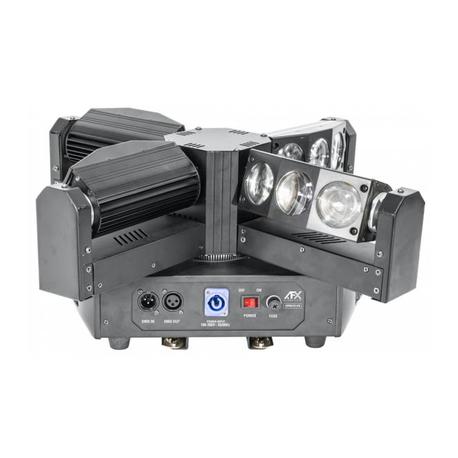 AFX SPIN12-FX MOVIL DE 4 CABEZAS CON ROTACION INFINITA