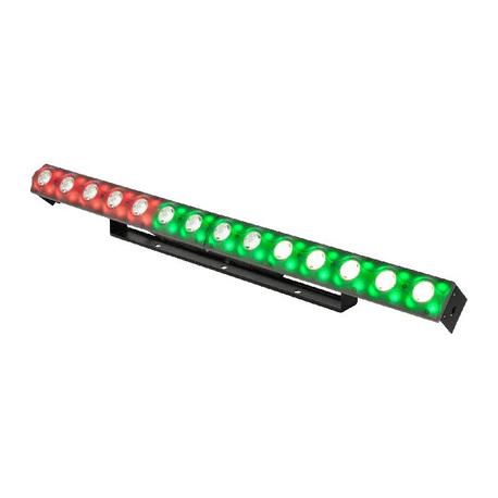 IBIZA LIGHT FXBAR140 BARRA DE ANIMACION MATRICIABLE 2-EN-1 CON EFECTO BLINDER BLANCO CALIDO E ILUMINACION RGB EN EL FONDO IBIZA LIGHT FXBAR140 BARRA DE ANIMACION MATRICIABLE 2-EN-1 CON EFECTO BLINDER BLANCO CALIDO E ILUMINACION RGB EN EL FONDO