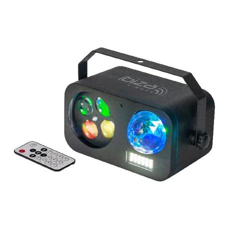 IBIZA LIGHT COMBILED20 EFECTO DE ILUMINACION COMBINADO 3-EN-1 ASTRO-STROBO-GOBO BEAM