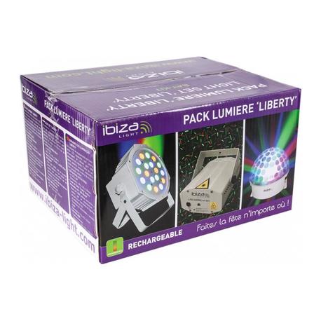 IBIZA LIGHT BAT-KIT PACK ILUMINACIÓN LIBERTY