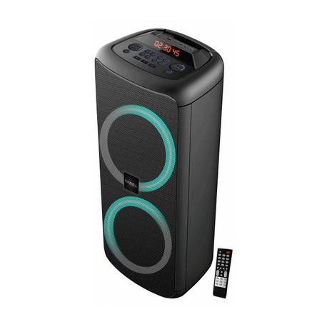 IBIZA SOUND RAINBOW1000 ALTAVOZ ACTIVO 2 x 25cm / 1000W con BLUETOOTH, USB,  MICRO-SD Y MANDO