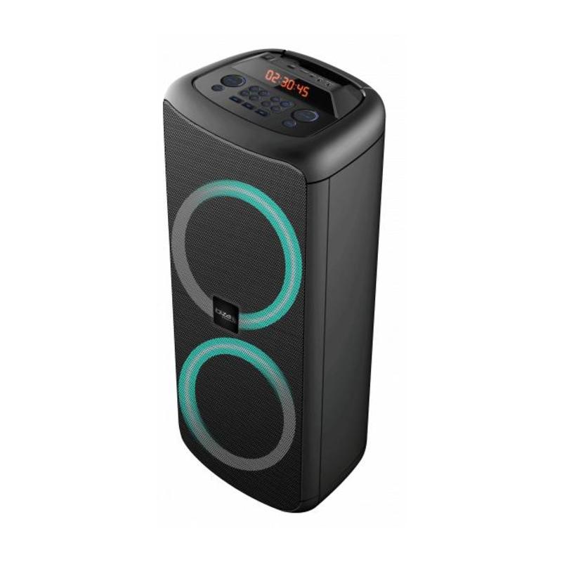 IBIZA SOUND RAINBOW1000 ALTAVOZ ACTIVO 2 x 25cm / 1000W con BLUETOOTH, USB,  MICRO-SD Y MANDO A DISTANCIA