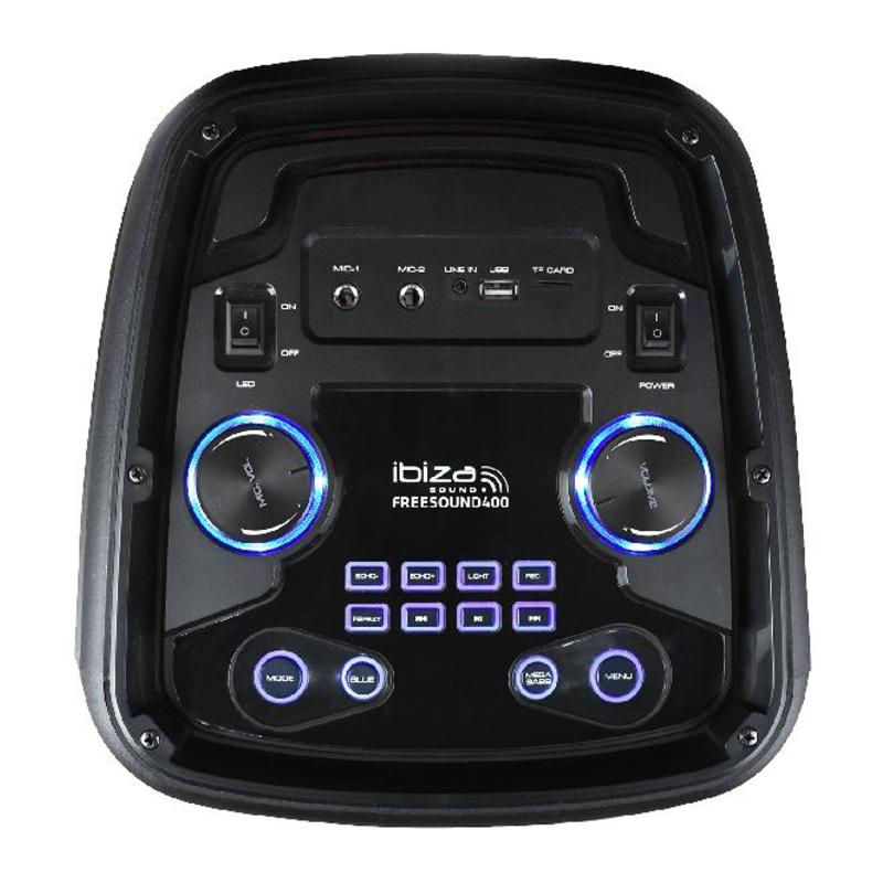 Altavoz Bluetooth Ibiza Freesound 40 - Gris