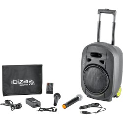 ALTAVOZ BLUETOOTH ILUMINADO IBIZA SOUND 20W