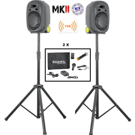 IBIZA SOUND PORT8VHF-MKII TWS PACK-2