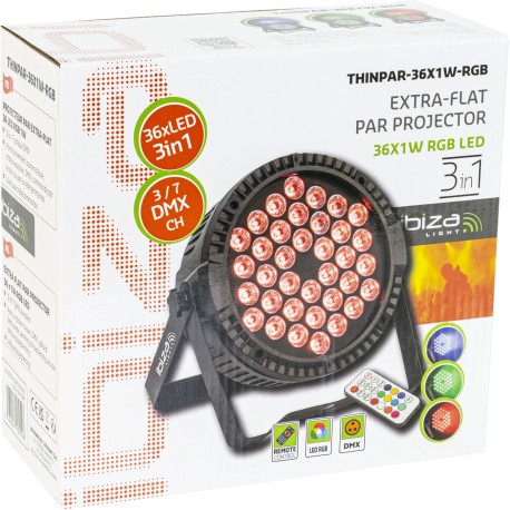 THIN PARLED 36x1W RGB THIN PARLED 36x1W RGB