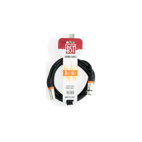 SOUND-XLRF-XLRM-3 Clavija XLR / toma...